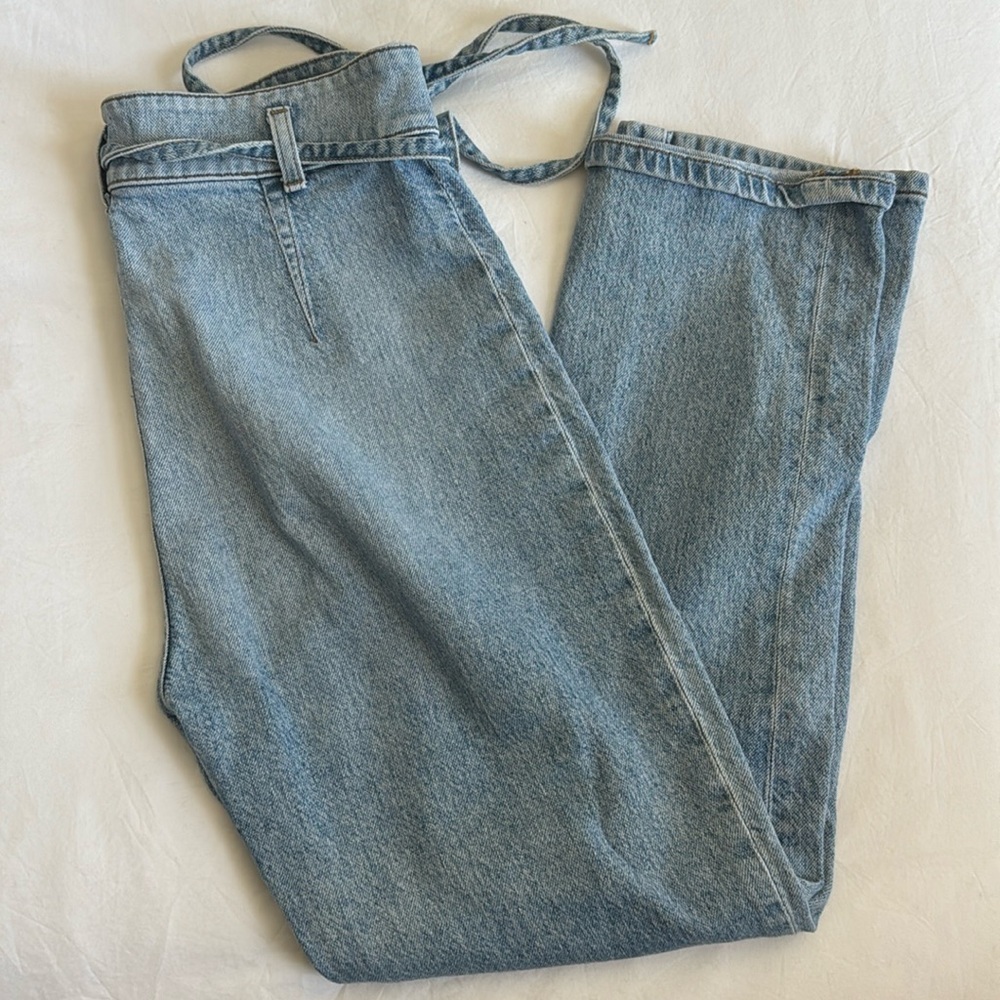 Reformation Vicki High Waisted Straight Leg Denim